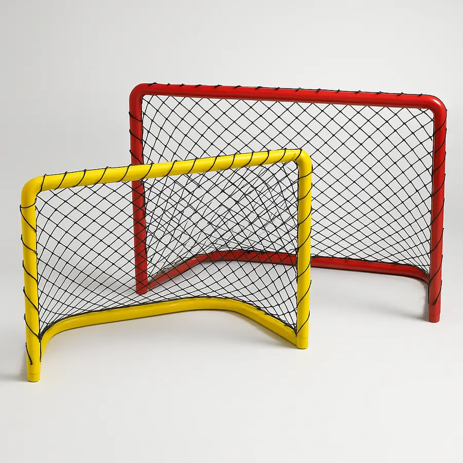 Mk3k branka na florball, 90 x 60 x 40 cm kovová se sítí