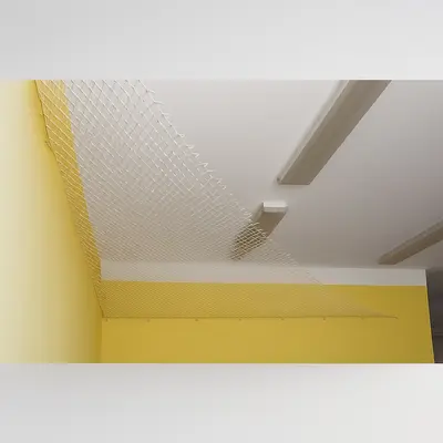 Náhled sítě úložné, ochranné, odpad z výroby sítí