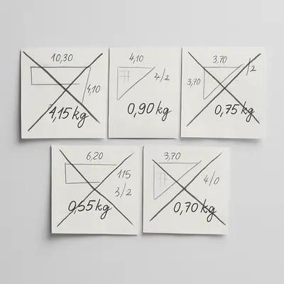 Náhled sítě úložné, ochranné, odpad z výroby sítí