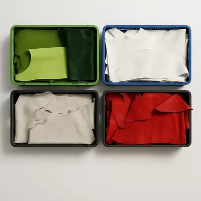 Náhled kůže - větší plochy, měkké brašnářské