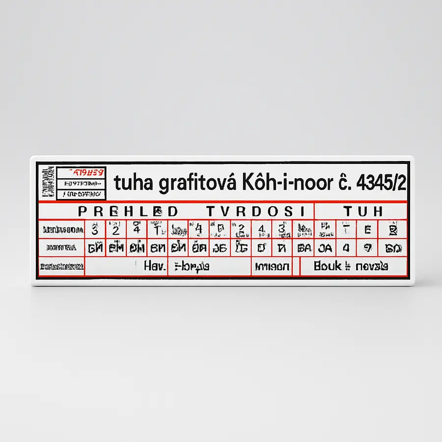 tuha grafitová černá měkká č. 2, prům. 5,6 mm