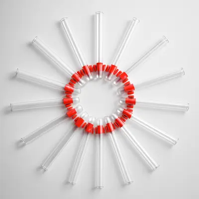 Náhled zkumavky skleněné - vrchní okraj rovný