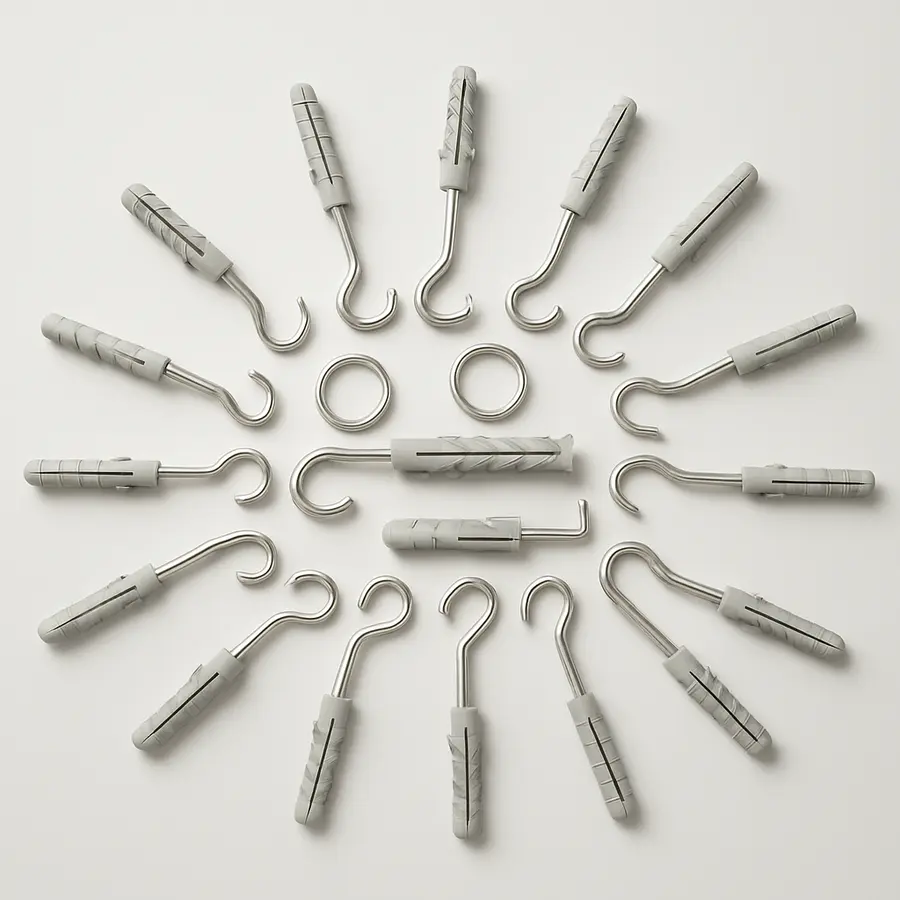 souprava pom. materiálu na napnutí úložné sítě na velké cvičební míče