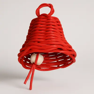 Náhled zvonek 4x4 cm - šablona na drátkování, PEDIG