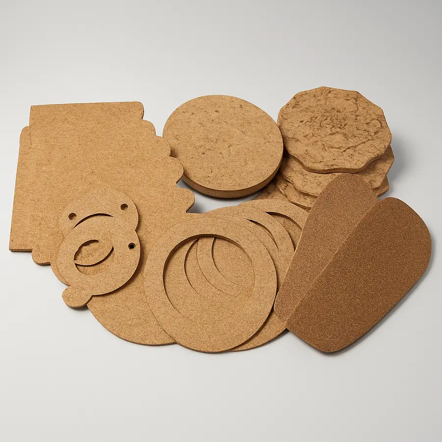 korek - výseky střední 25 až 150mm, 150 g