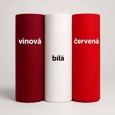 Náhled TEXTIL - praporovina BA,  červená jasná, š. 150, 1. jak