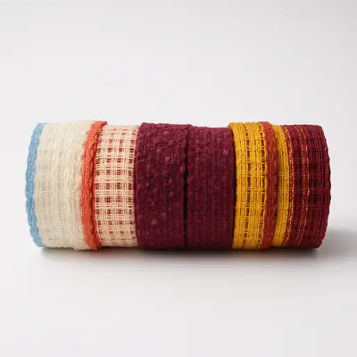 Náhled stuhy zdobící - barevné, výr. odpad