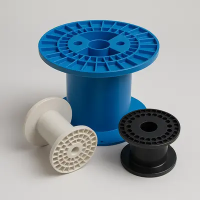 Náhled cívky plastové od vodičů a stuh