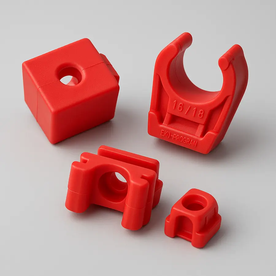 příchytka na trubky - kulatinu průměr cca 16mm